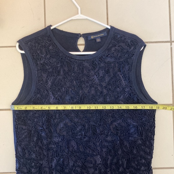 Brooks Brothers Navy Sleeveless Dress - Picture 10 of 13